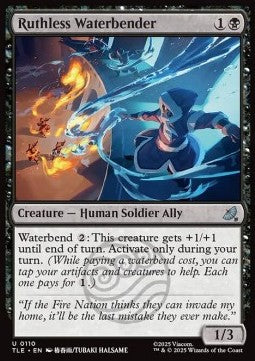 Ruthless Waterbender - Magic: The Gathering | Avatar: The Last Airbender: Eternal (Uncommon) [TLE-110]