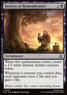 Bastion of Remembrance - Magic: The Gathering | Avatar: The Last Airbender: Eternal (Uncommon) [TLE-160]