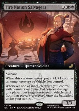 Fire Nation Salvagers (V.2) - Magic: The Gathering | Avatar: The Last Airbender: Eternal (Rare) [TLE-188]