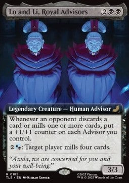 Lo and Li, Royal Advisors (V.2) - Magic: The Gathering | Avatar: The Last Airbender: Eternal (Rare) [TLE-189]