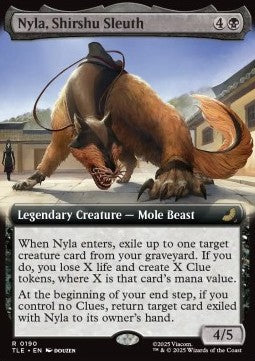 Nyla, Shirshu Sleuth (V.2) - Magic: The Gathering | Avatar: The Last Airbender: Eternal (Rare) [TLE-190]