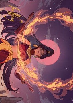 Art Series: Firebending Student (V.2) - Magic: The Gathering | Avatar: The Last Airbender: Extras (Tip Card) [XTLA-A44]