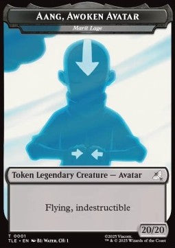Marit Lage Token (B 20/20) // Treasure Token - Magic: The Gathering | Avatar: The Last Airbender: Tokens (Token) [TTLA-ET 1/22]